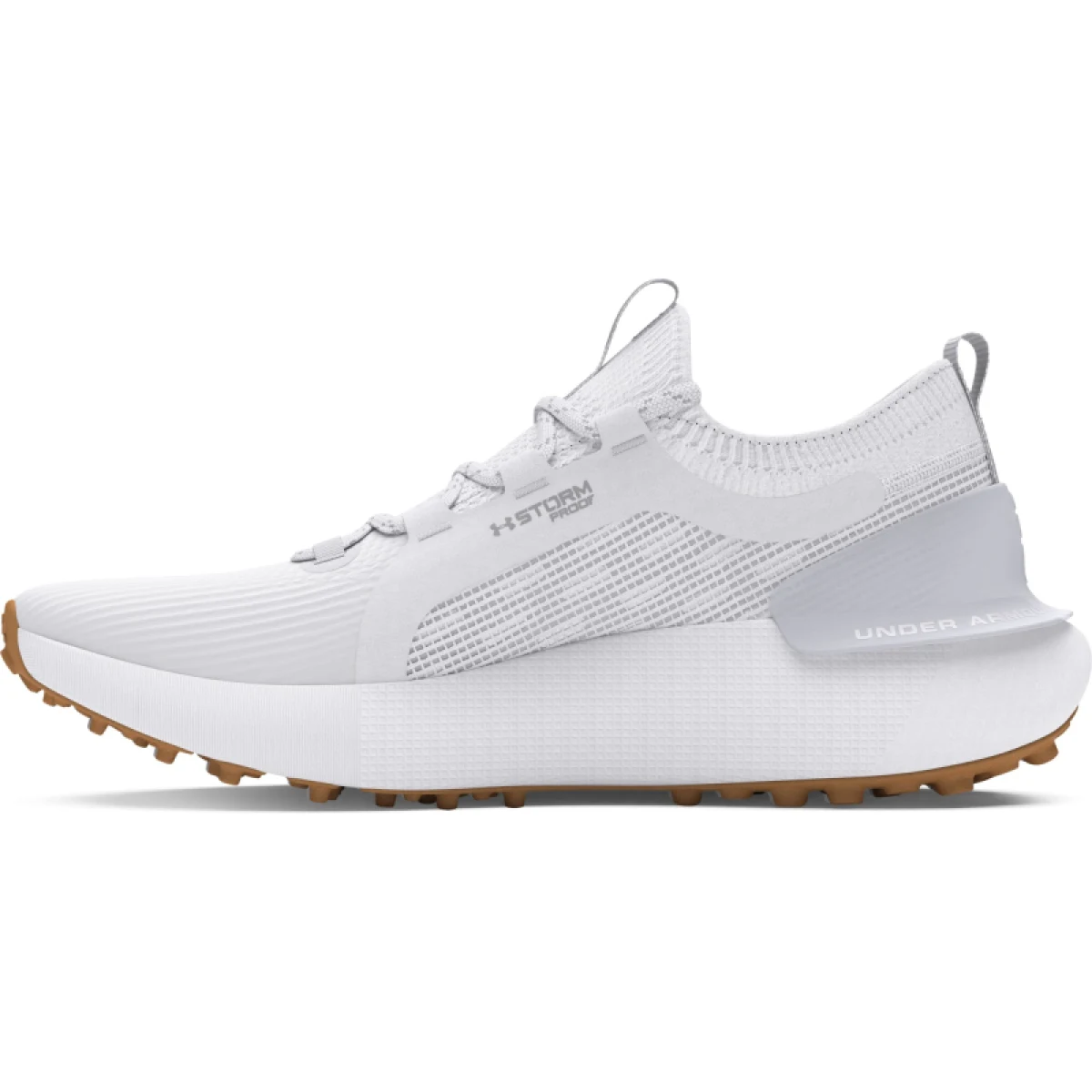 Pánske golfové topánky s hrotmi UNDER ARMOUR UA Phantom Golf white white mod gray · záber 2