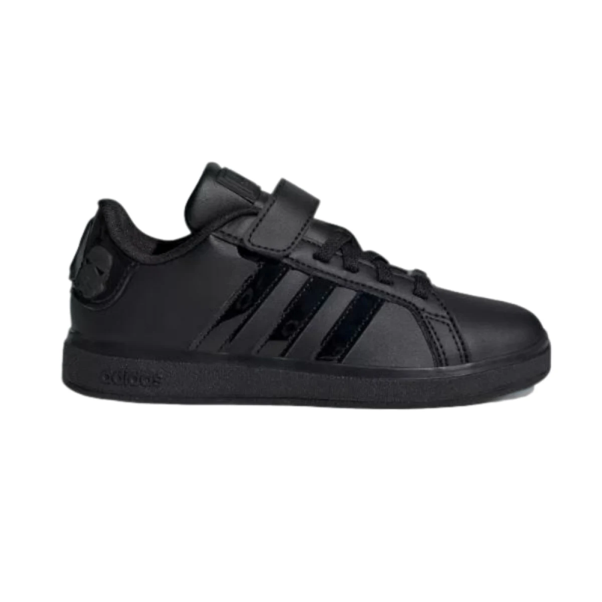 Chlapčenská rekreačná obuv ADIDAS Grand Court 2.0 Star Wars K core black core black core black · záber 2