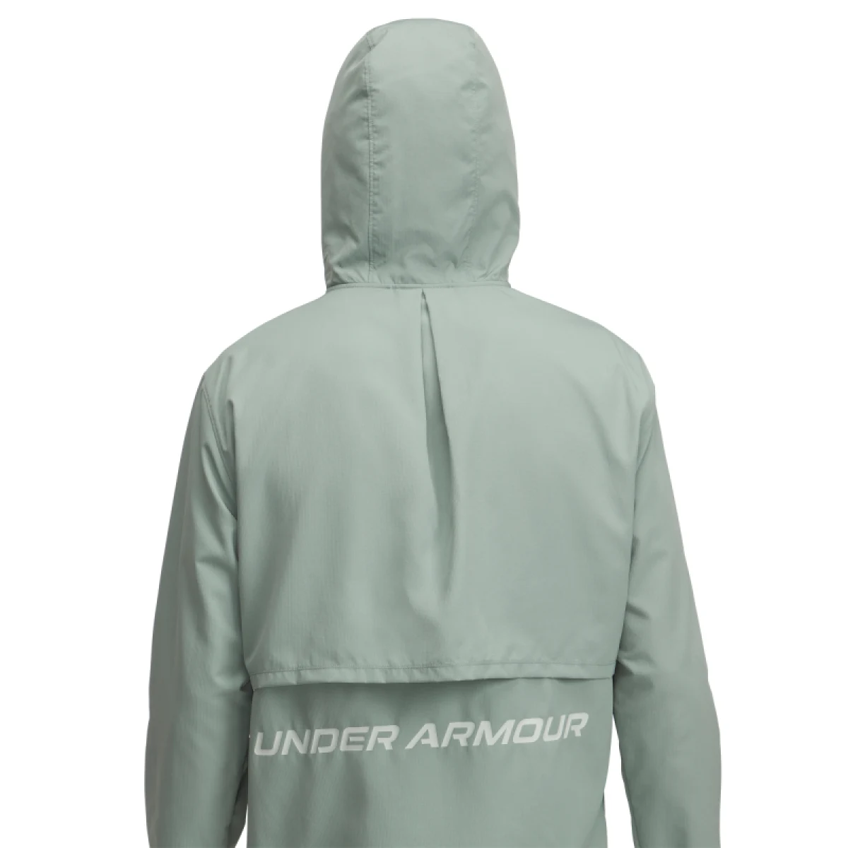 Pánska bežecká bunda UNDER ARMOUR UA Launch Hooded Jacket-GRN · záber 3