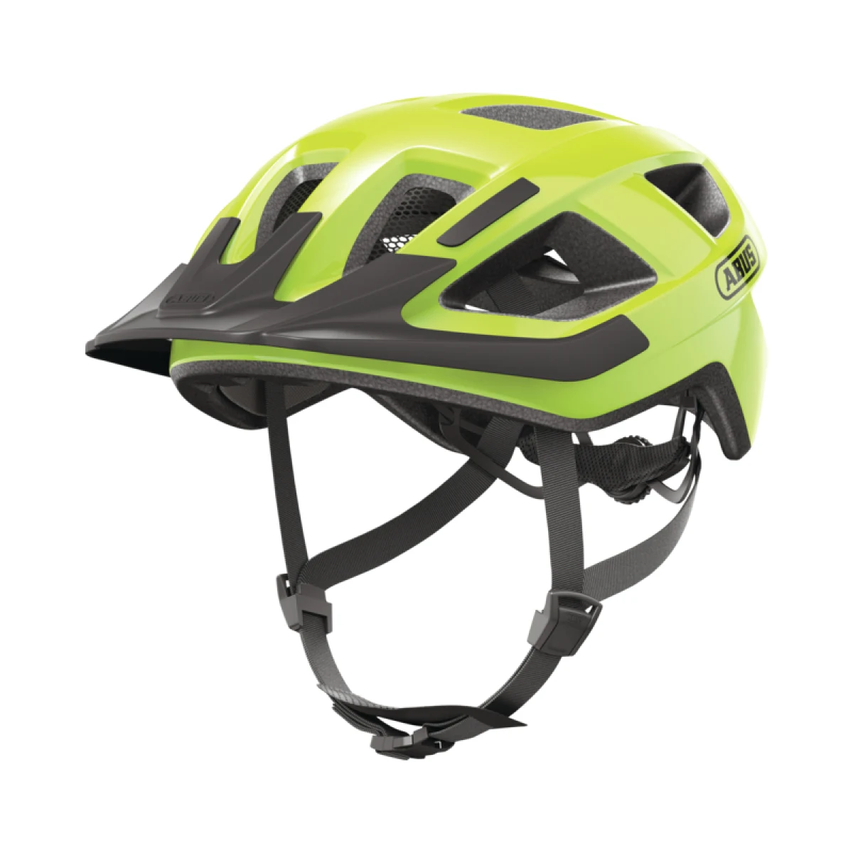 Cyklistická prilba ABUS Aduro 3.0 signal yellow · záber 2