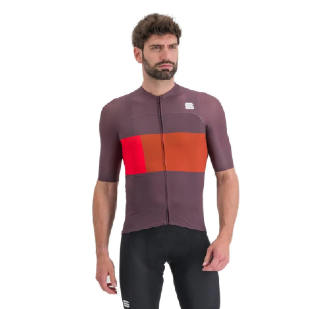 Pánsky cyklistický dres s krátkym rukávom SPORTFUL Snap jersey, huckleberry · záber 1