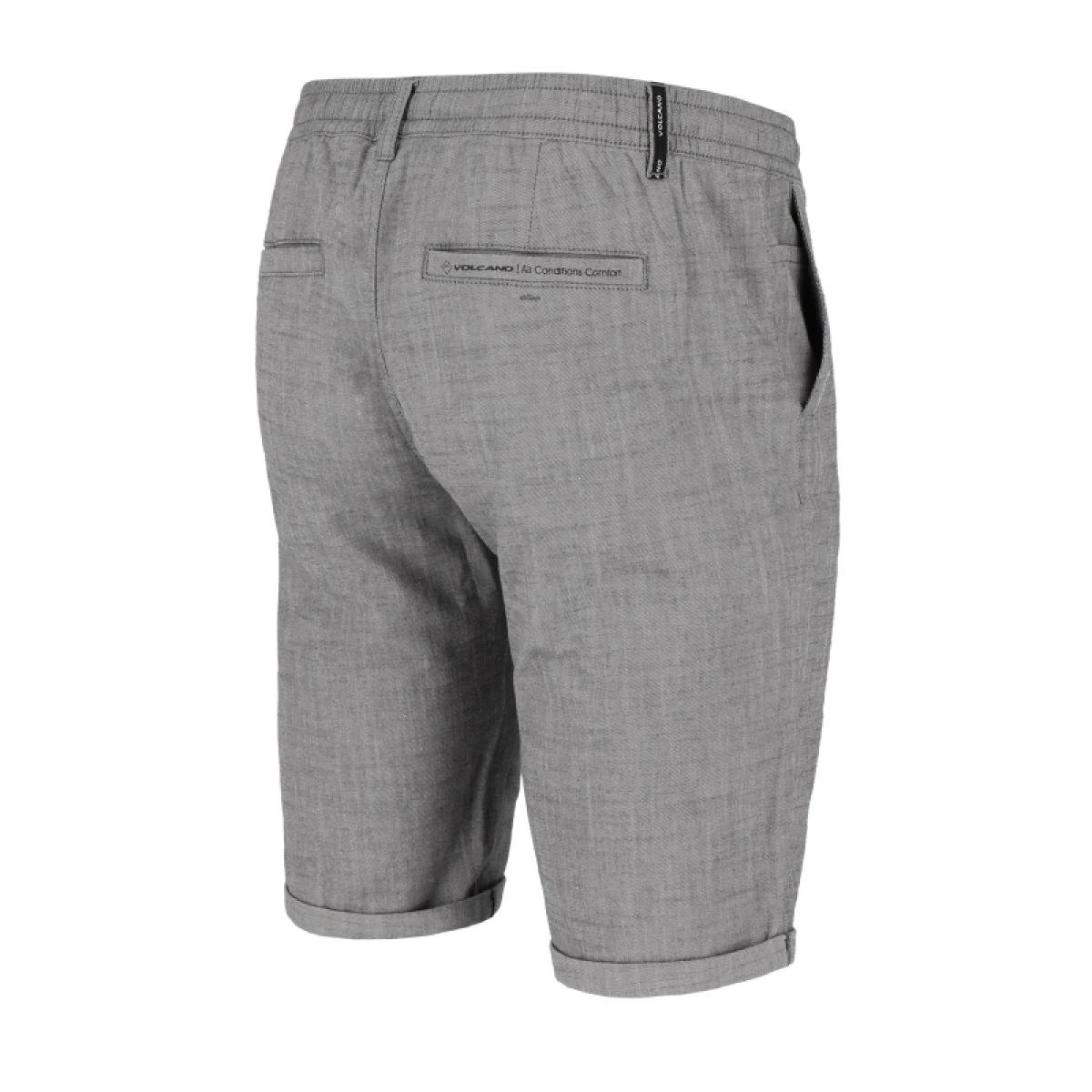 Pánske kraťasy VOLCANO DENZ-702-GREY · záber 5