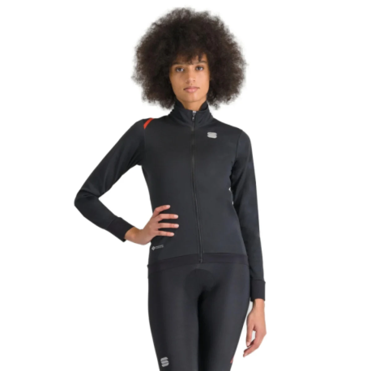Dámska cyklistická bunda SPORTFUL Fiandre w jacket, black · záber 1