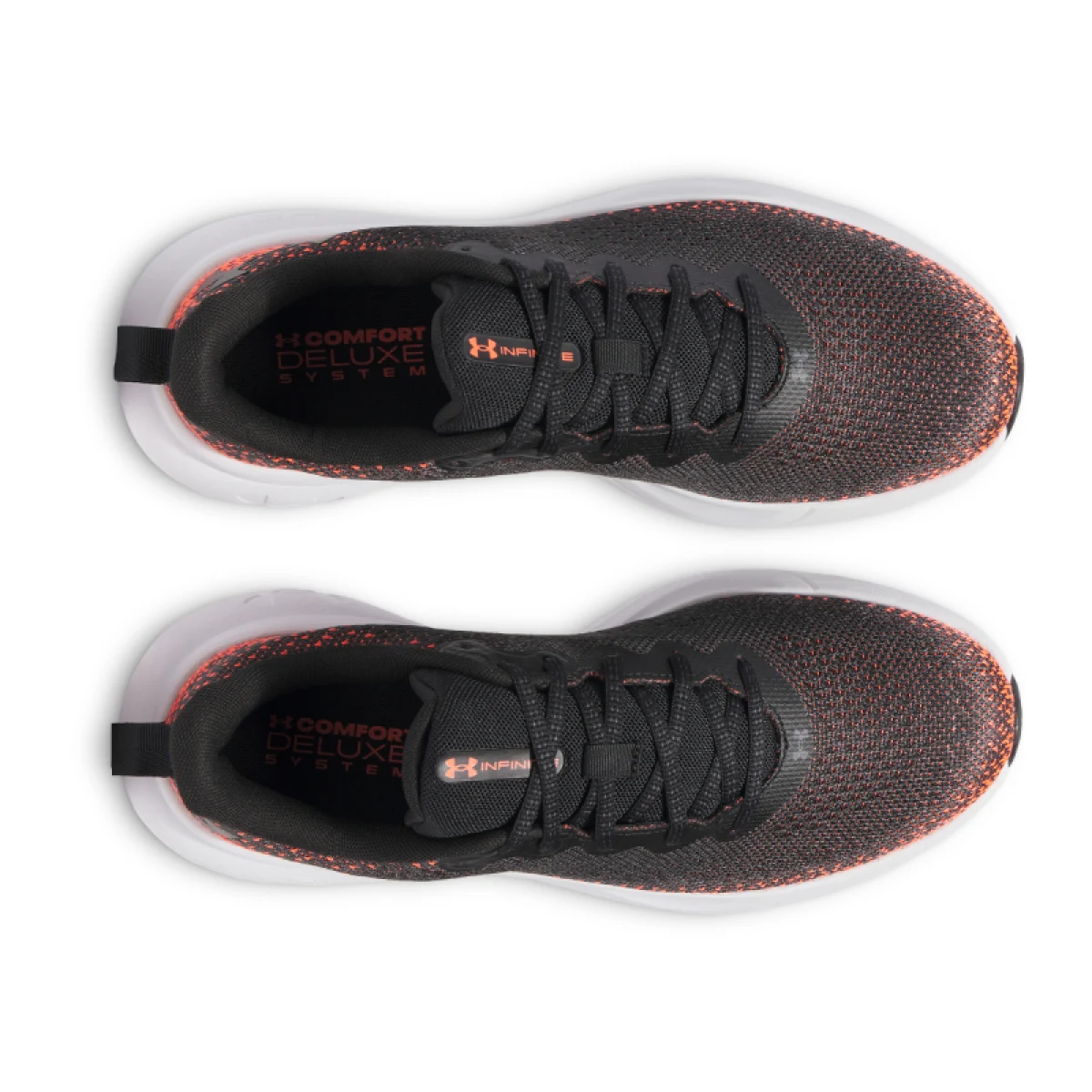 Pánska bežecká obuv UNDER ARMOUR UA Infinite M black ares red black · záber 4
