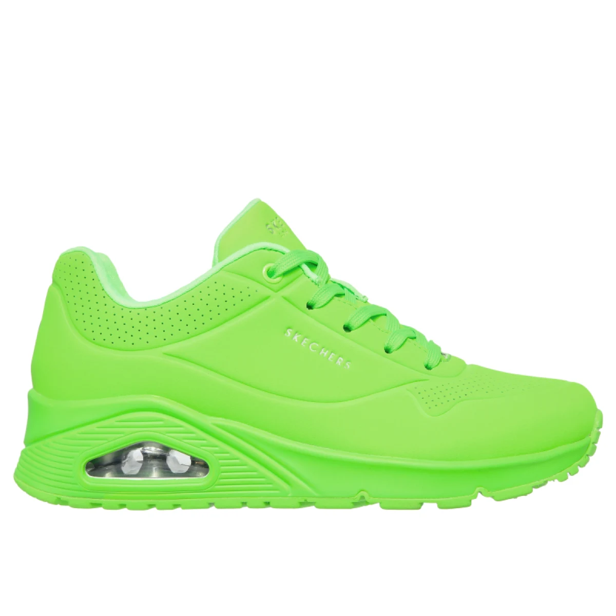 Dámska rekreačná obuv SKECHERS Uno Night Shades lime green · záber 2