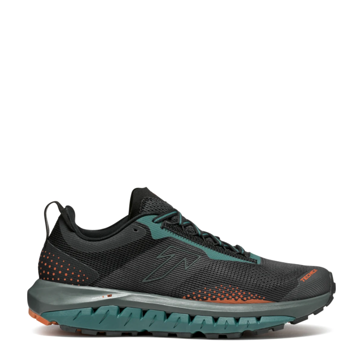 Pánska bežecká trailová obuv TECNICA Pyrox Hybrid Ms, black burnt orange · záber 2