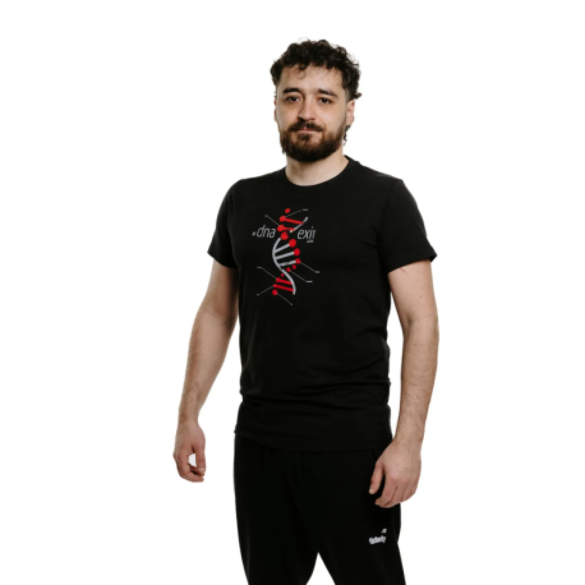Pánske tričko s krátkym rukávom AUTHORITY T-DNA25 black · záber 1