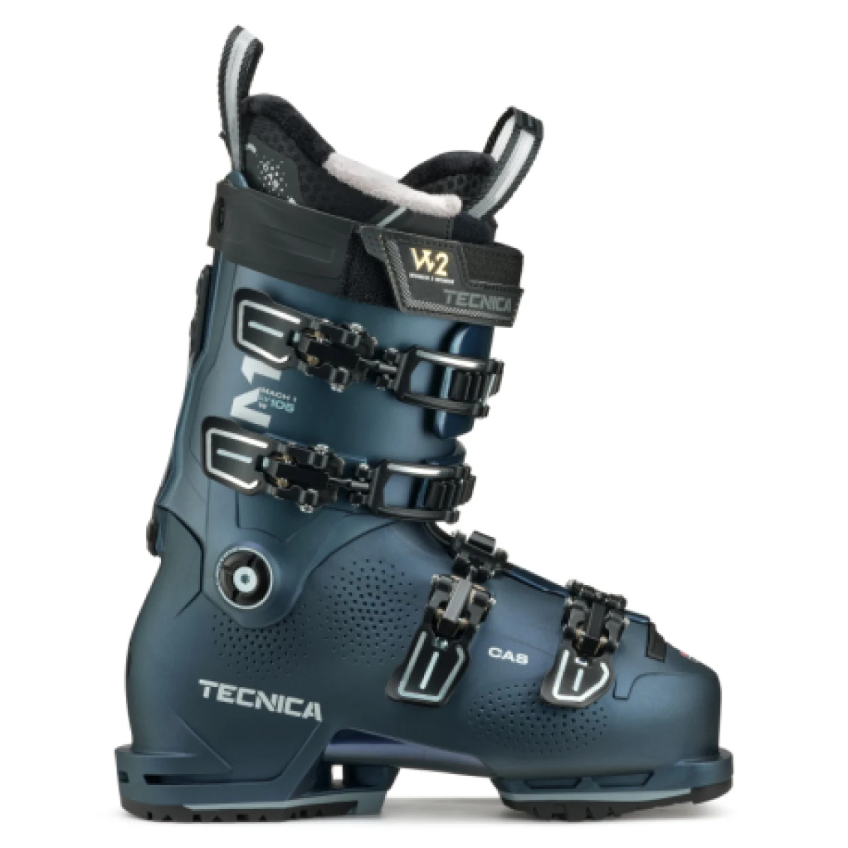 Dámske lyžiarky na zjazdovku - on piste TECNICA Mach1 LV 105 W TD GW, iridescent green · záber 1