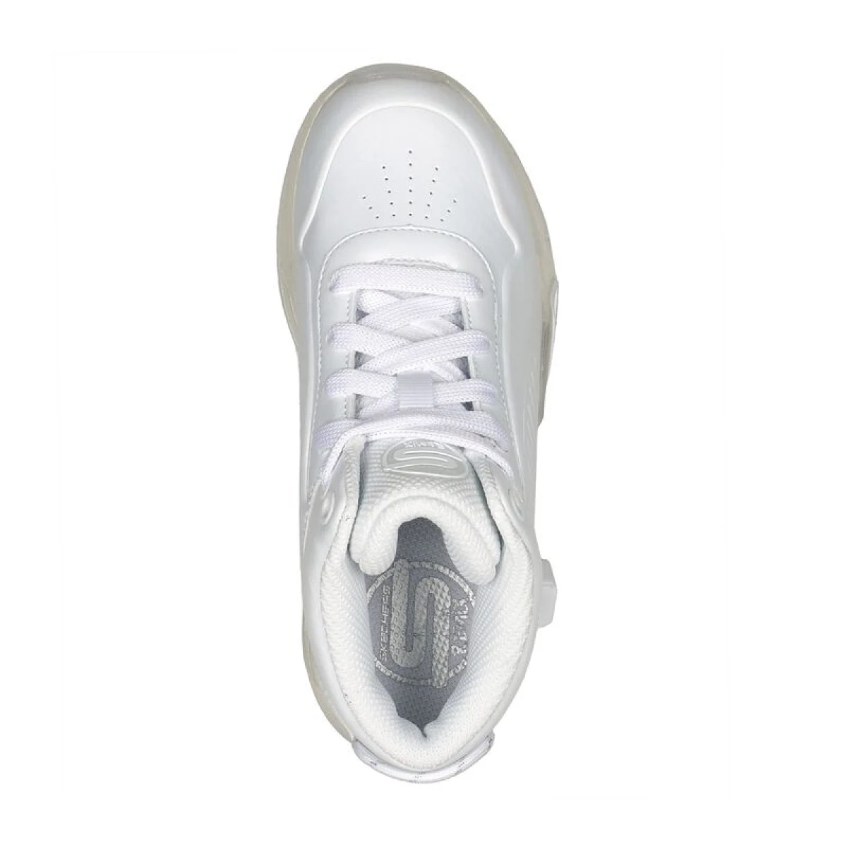 Dievčenská rekreačná obuv SKECHERS S Lights Remix white · záber 4