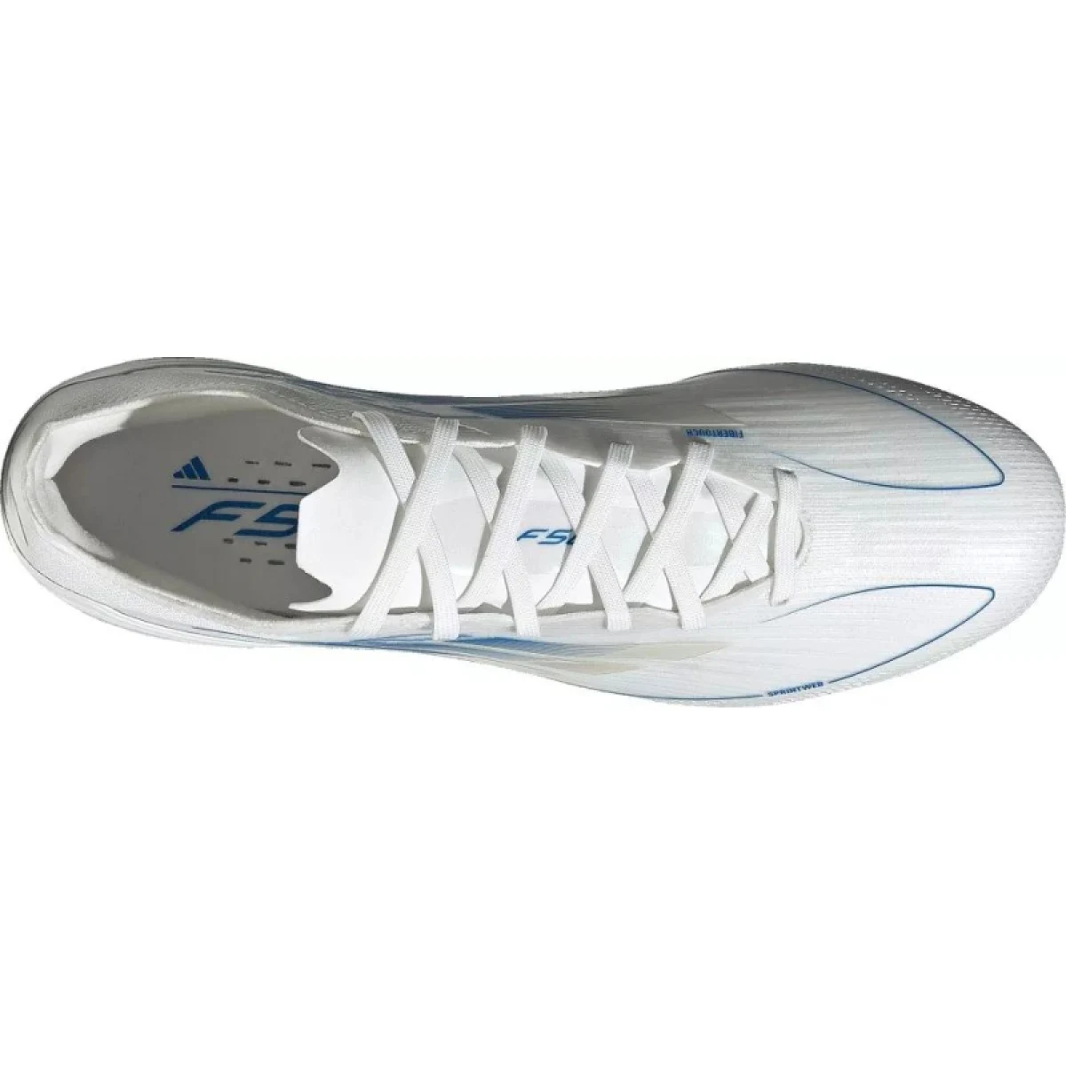 Pánske futbalové kopačky outdoorové ADIDAS F50 Pro M FG cloud white pearl metallic cloud white · záber 5