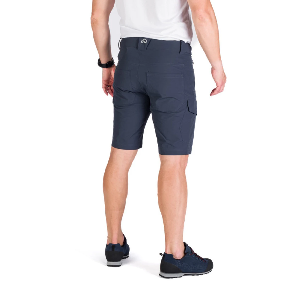 Pánske turistické kraťasy NORTHFINDER RUSTY-299-darkdenim · záber 4