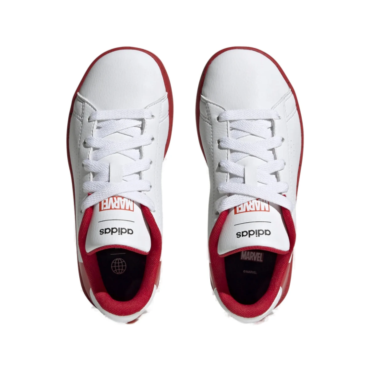 Chlapčenská rekreačná obuv ADIDAS Advantage Spiderman cloud white cloud white better scarlet · záber 5