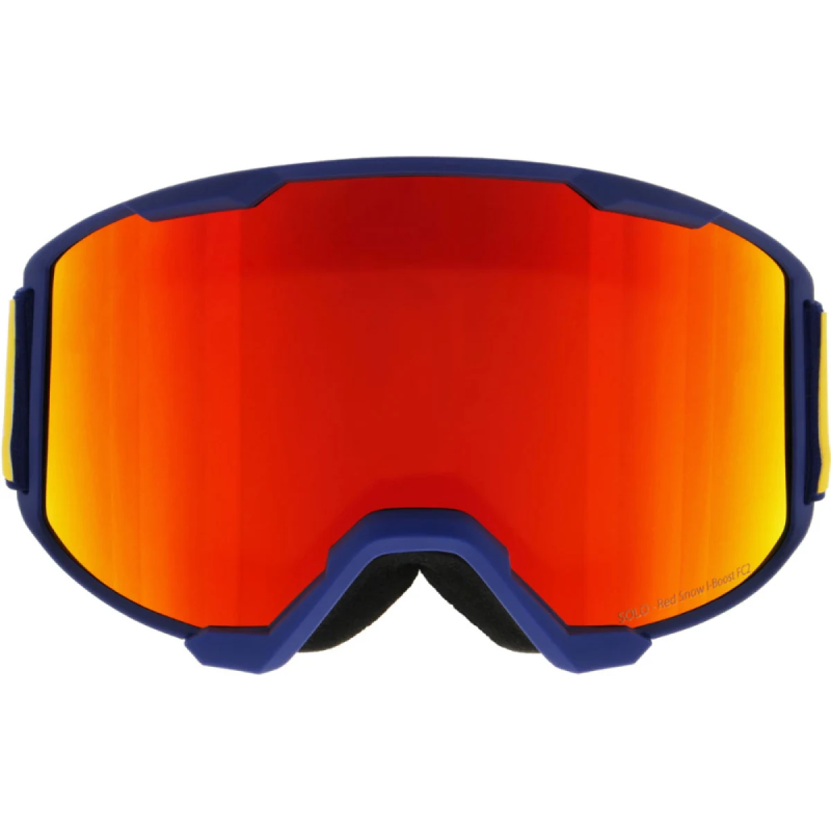 Lyžiarske okuliare RED BULL SPECT SOLO-001RE2, dark blue, brown with red mirror, CAT2 · záber 3