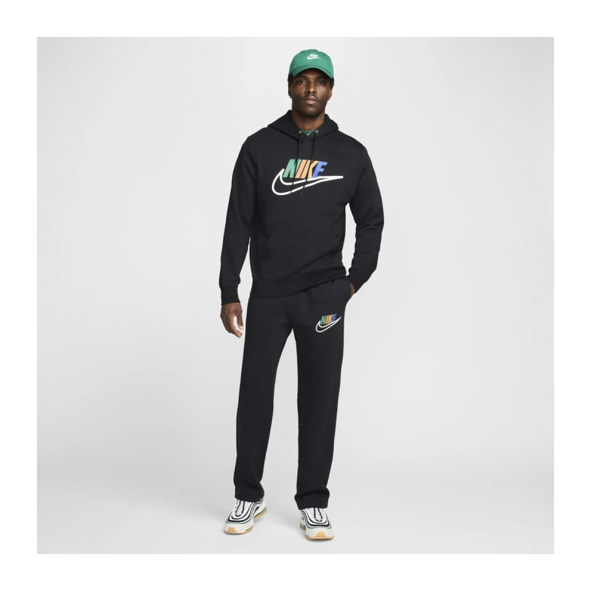 Pánske tepláky NIKE M NK CLUB BB OH PNT FTURA BLCK-010 BLACK · záber 3