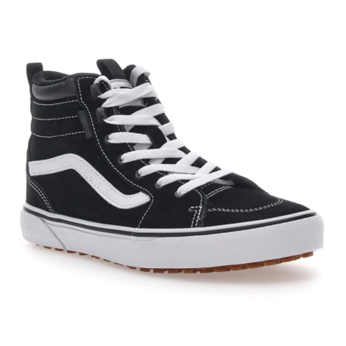 Juniorské členkové zimné topánky VANS YT Filmore HI VansGuard (Suede) black white · záber 1