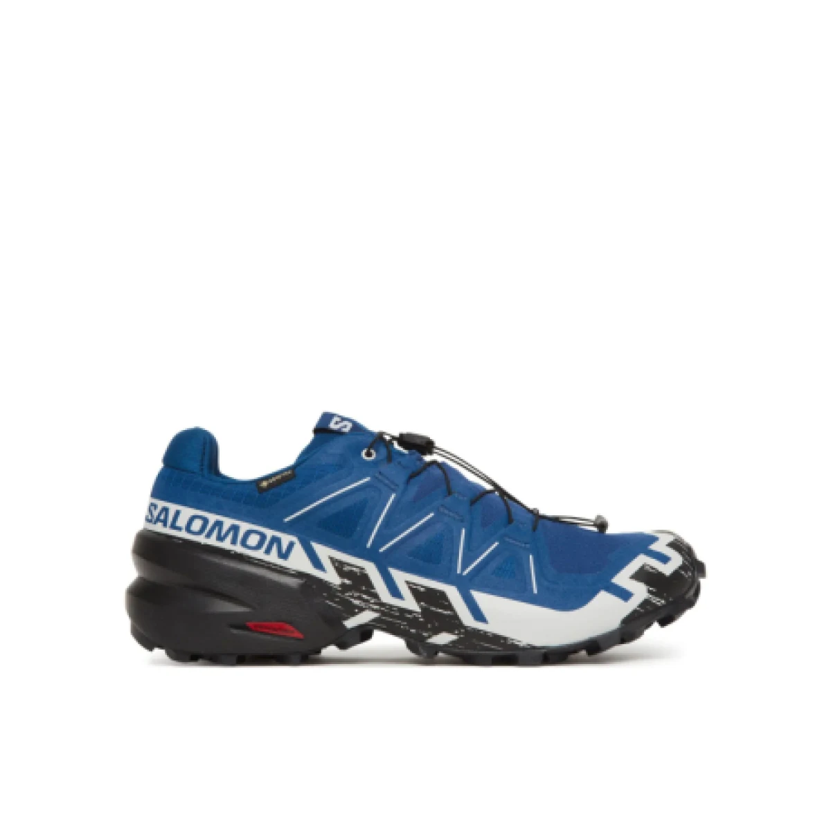 Pánska bežecká trailová obuv SALOMON Speedcross 6 GTX M poseidon black lunar rock · záber 1