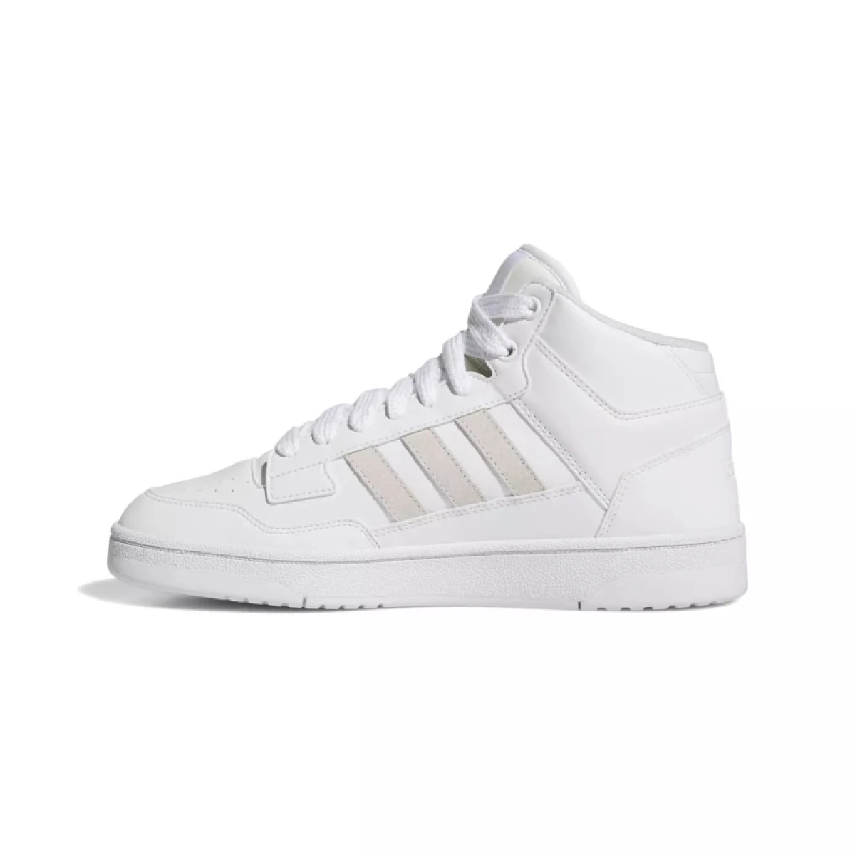 Pánska rekreačná obuv ADIDAS Rapid Court Mid cloud white core white cloud white · záber 3