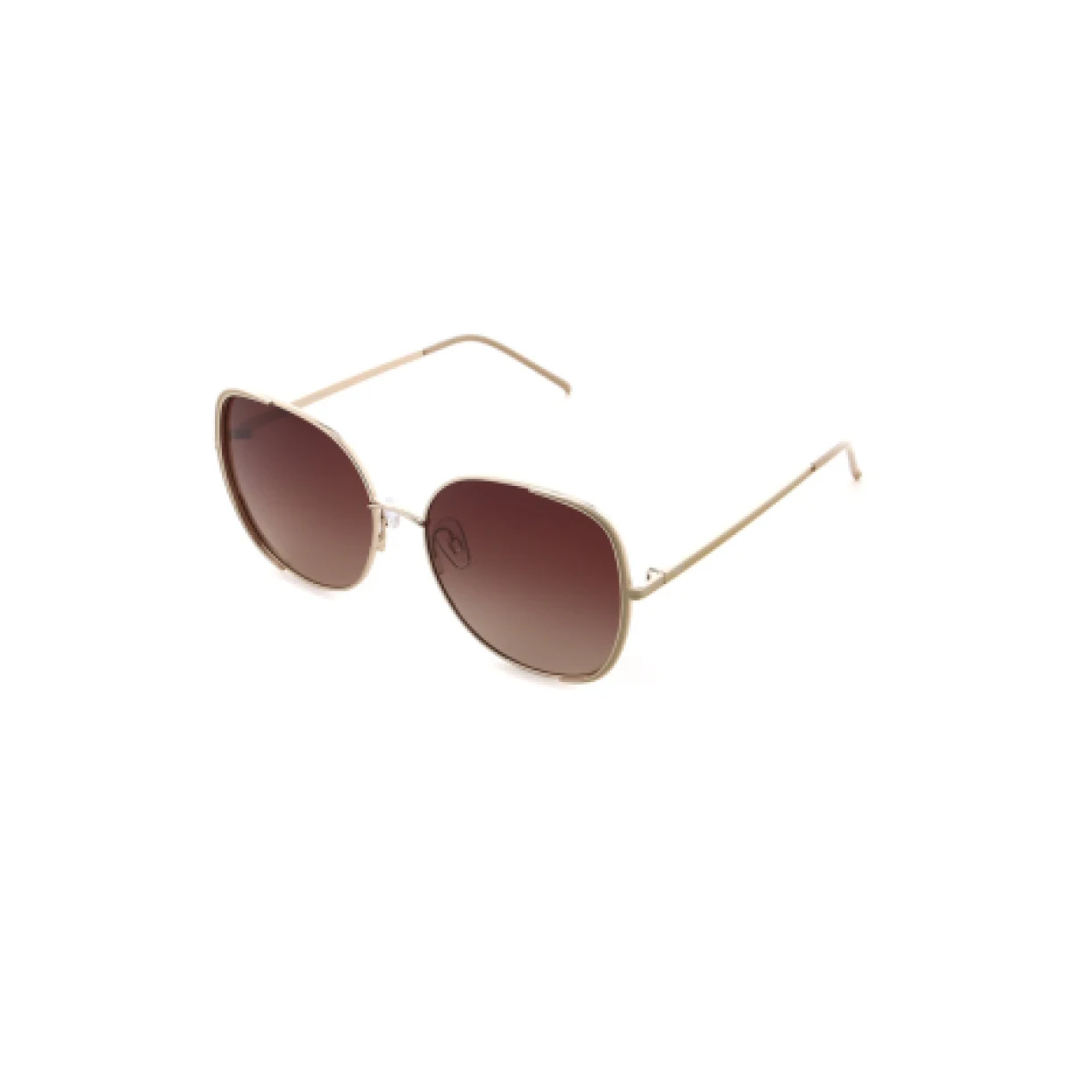 Polarizačné slnečné okuliare H.I.S. POLARIZED HPS24105-1, gold-beige, smoke gradient POL, 57-16-145 · záber 1