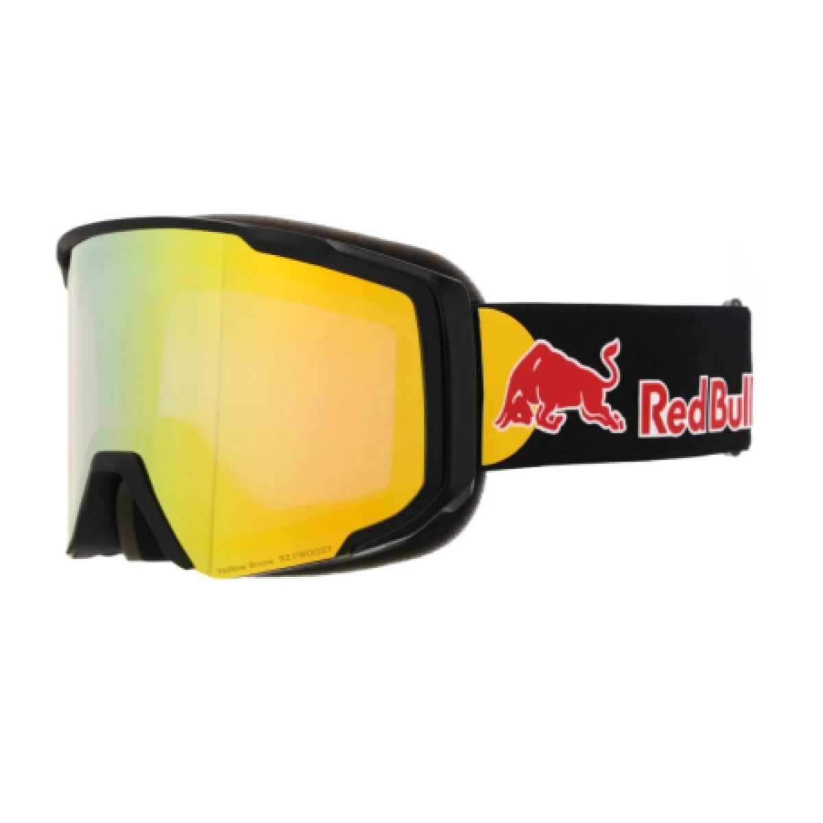 Lyžiarske okuliare RED BULL SPECT JIBB-02YE2, black smoke with yellow mirror · záber 1
