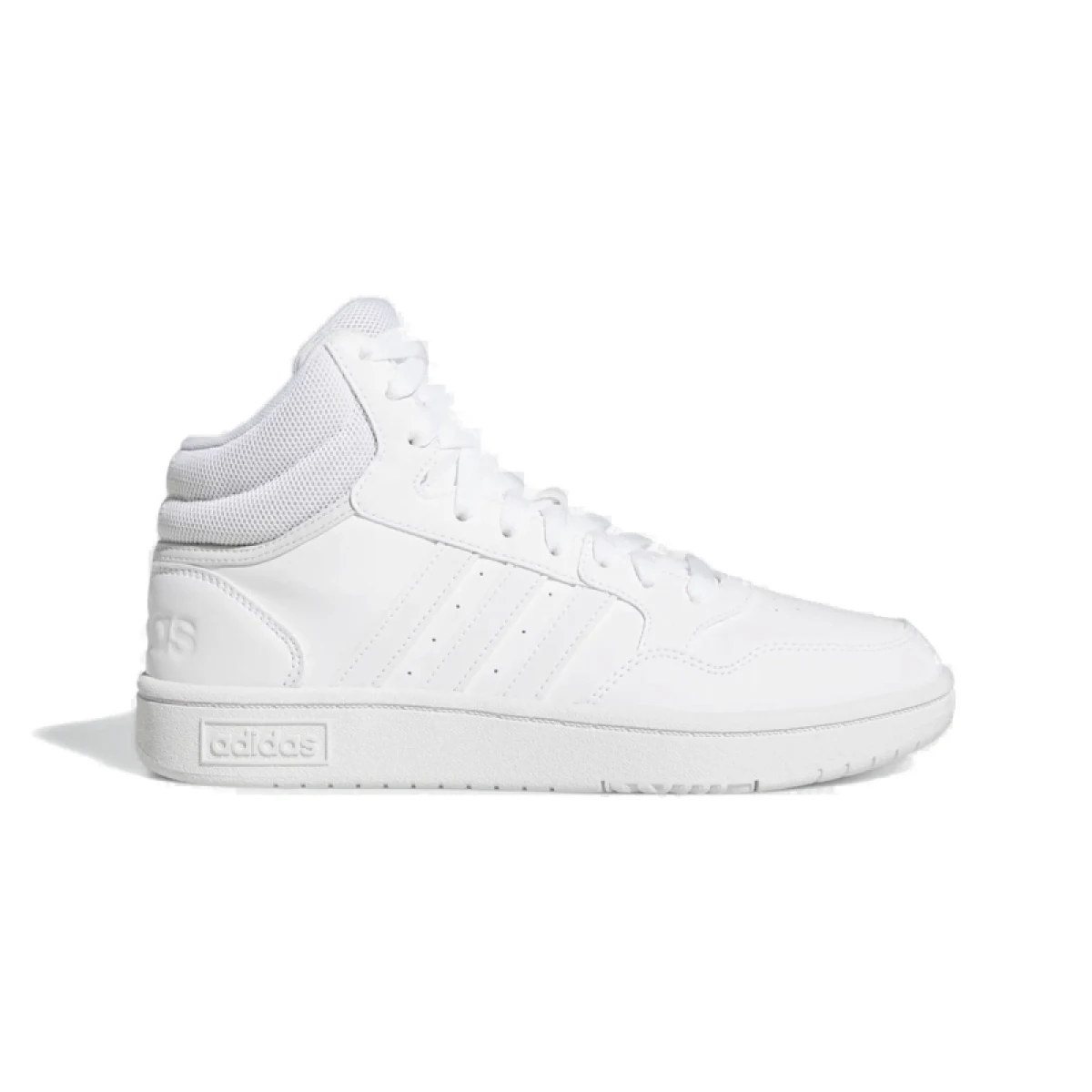 Dámska rekreačná obuv ADIDAS Hoops 3.0 Mid cloud white cloud white dash grey · záber 2