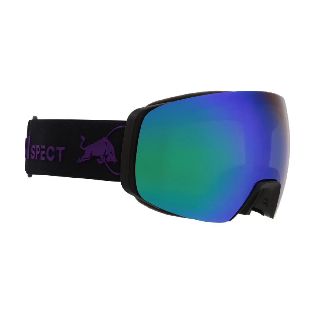 Lyžiarske okuliare RED BULL SPECT JON 06GR2, black brown with green mirror · záber 2