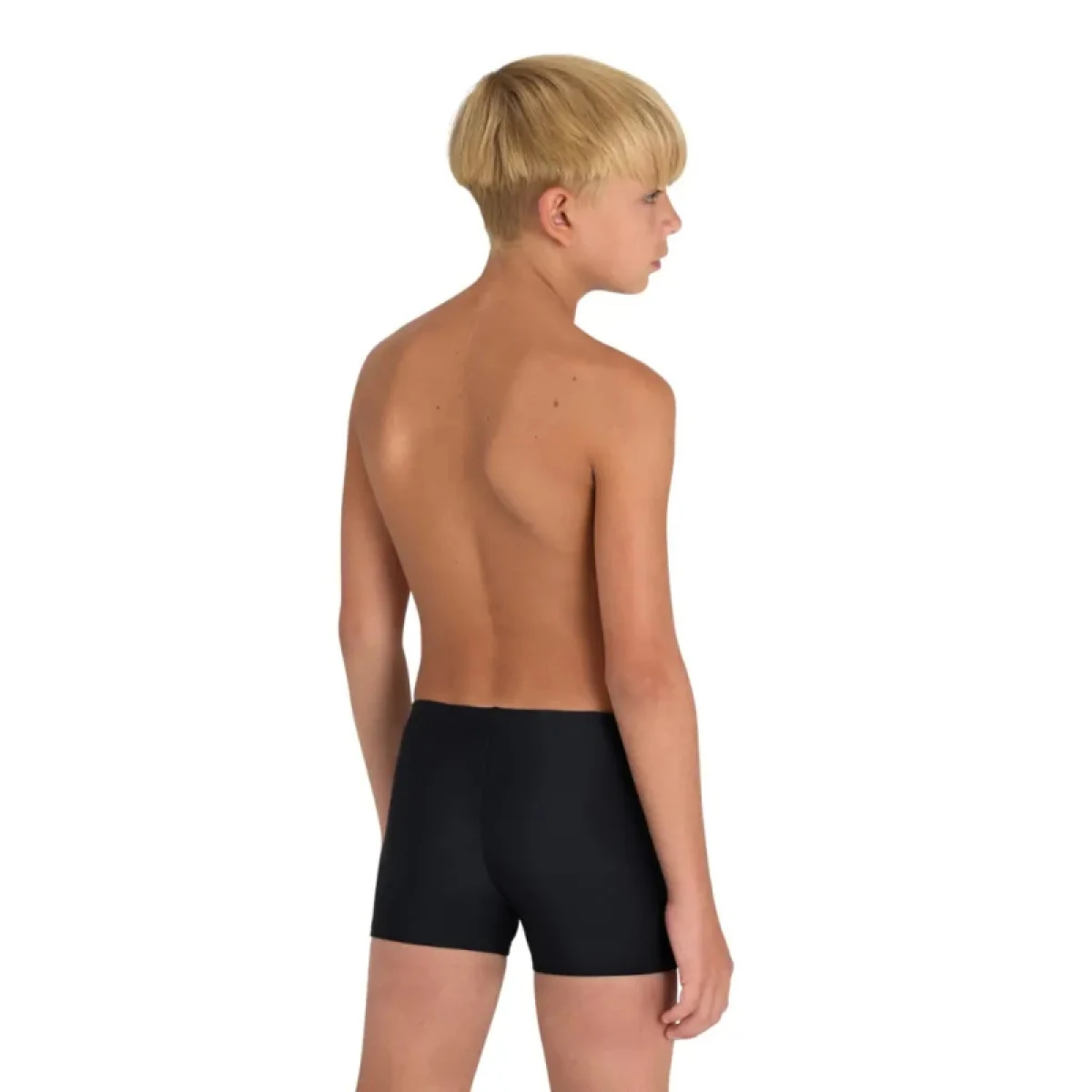 Juniorské plavecké boxerky ARENA BOYS SWIM SHORT GRAPHIC Black 548 · záber 2