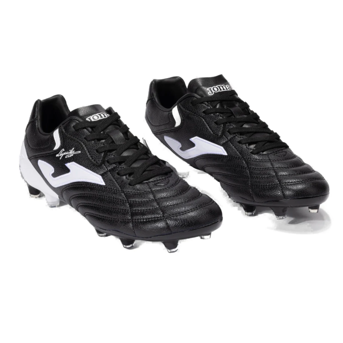 Pánske futbalové kopačky outdoorové JOMA Aguila Cup 2401 M FG black white · záber 2