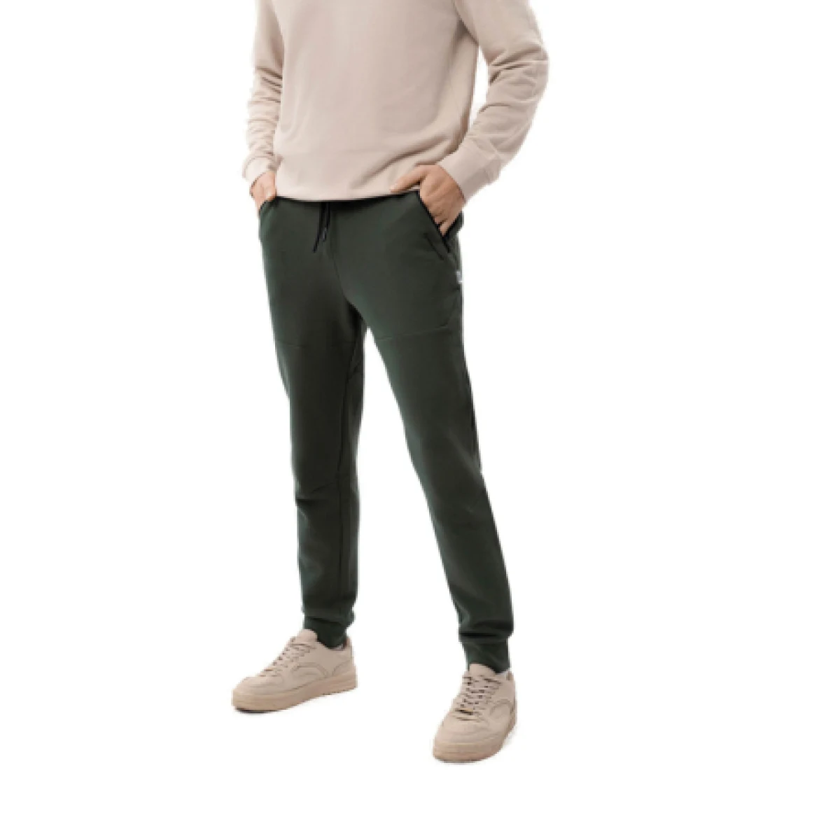 Pánske tepláky VOLCANO BASO-302-KHAKI · záber 1