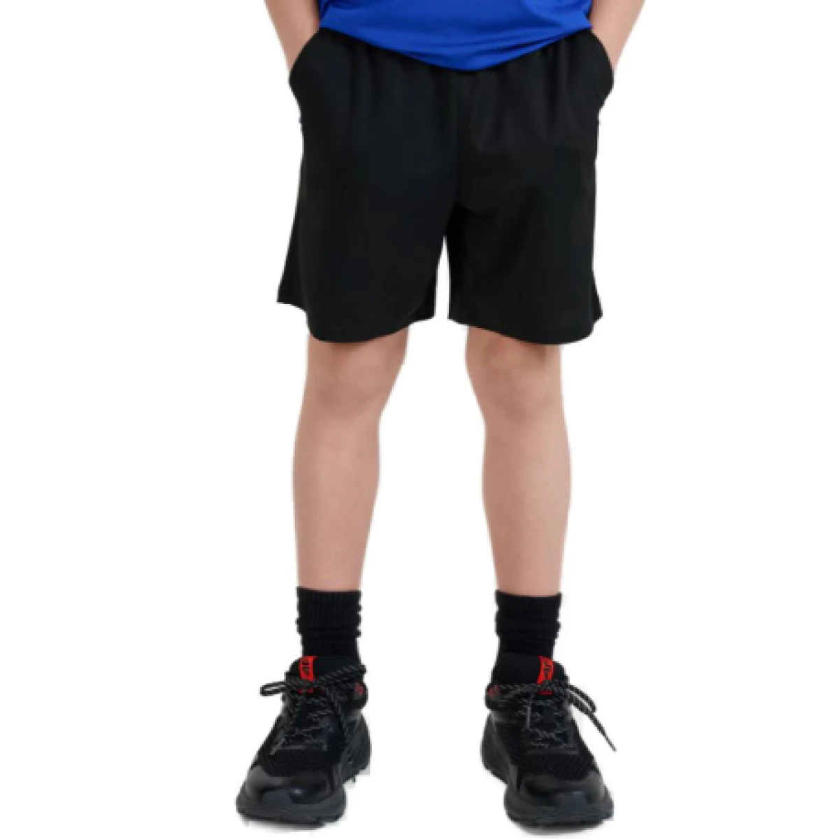 Chlapčenské tréningové kraťasy 4F JUNIOR SHORTS FNK M0859-20S-DEEP BLACK · záber 1