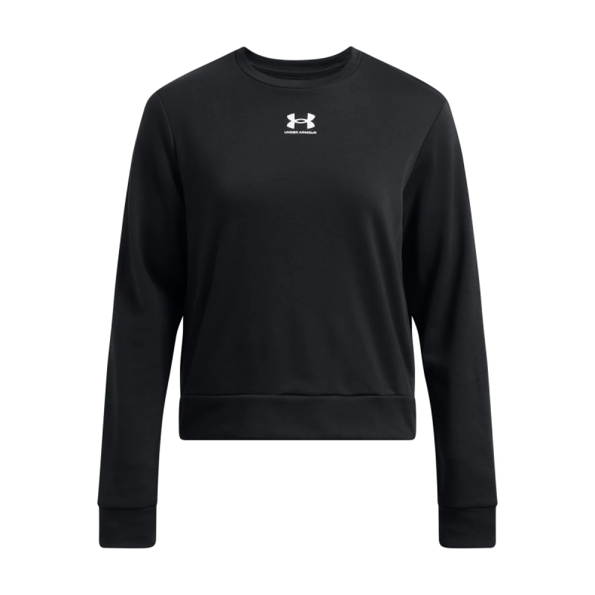 Dámska mikina UNDER ARMOUR Rival Terry Crew-BLK · záber 3