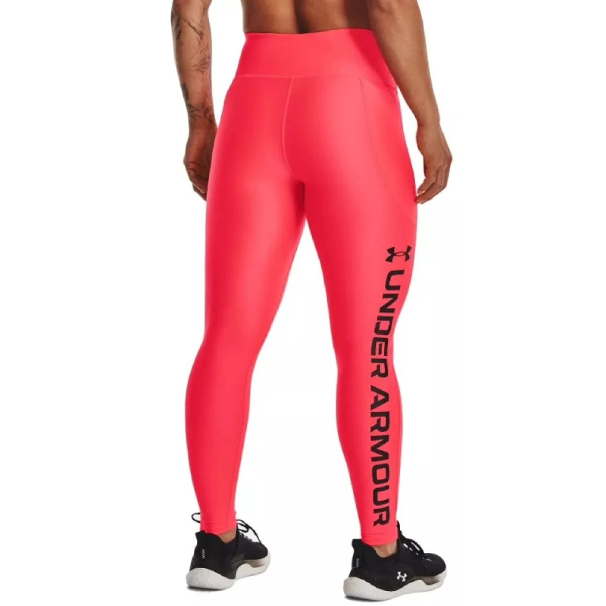 Dámske legíny UNDER ARMOUR Armour Branded Legging-RED · záber 2