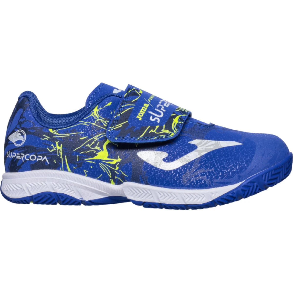 Chlapčenské futbalové kopačky halové JOMA Super Copa 2403 K IC royal blue · záber 2