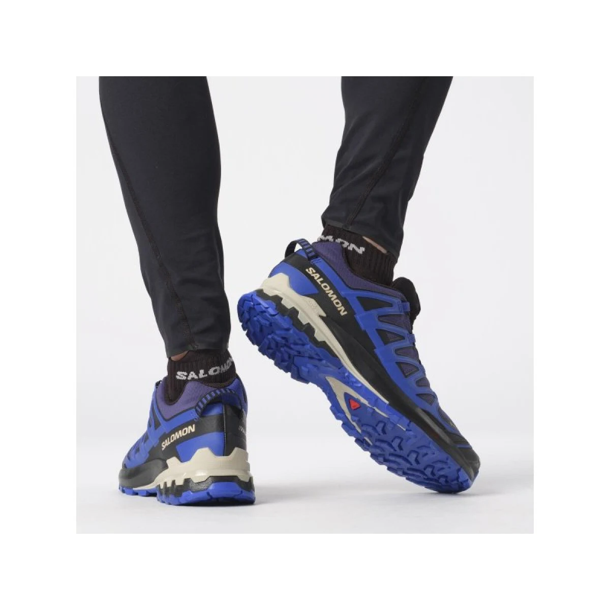 Pánska bežecká trailová obuv SALOMON XA Pro 3D V9 GTX blue print surf the web lapis blue · záber 4