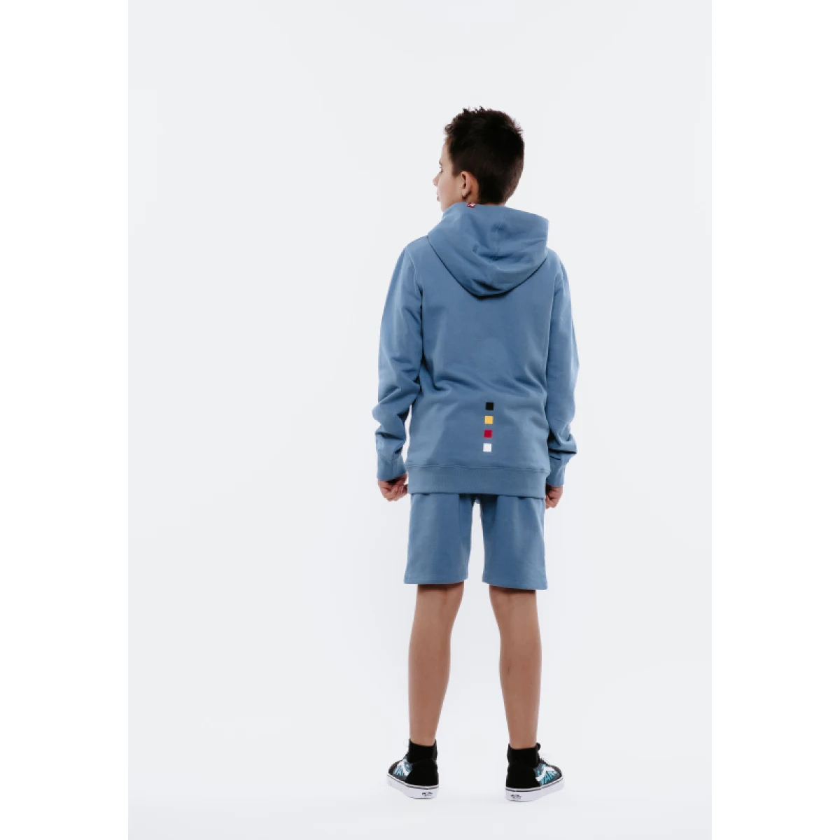 Chlapčenská mikina s kapucňou AUTHORITY H-SKATER90 B blue · záber 5