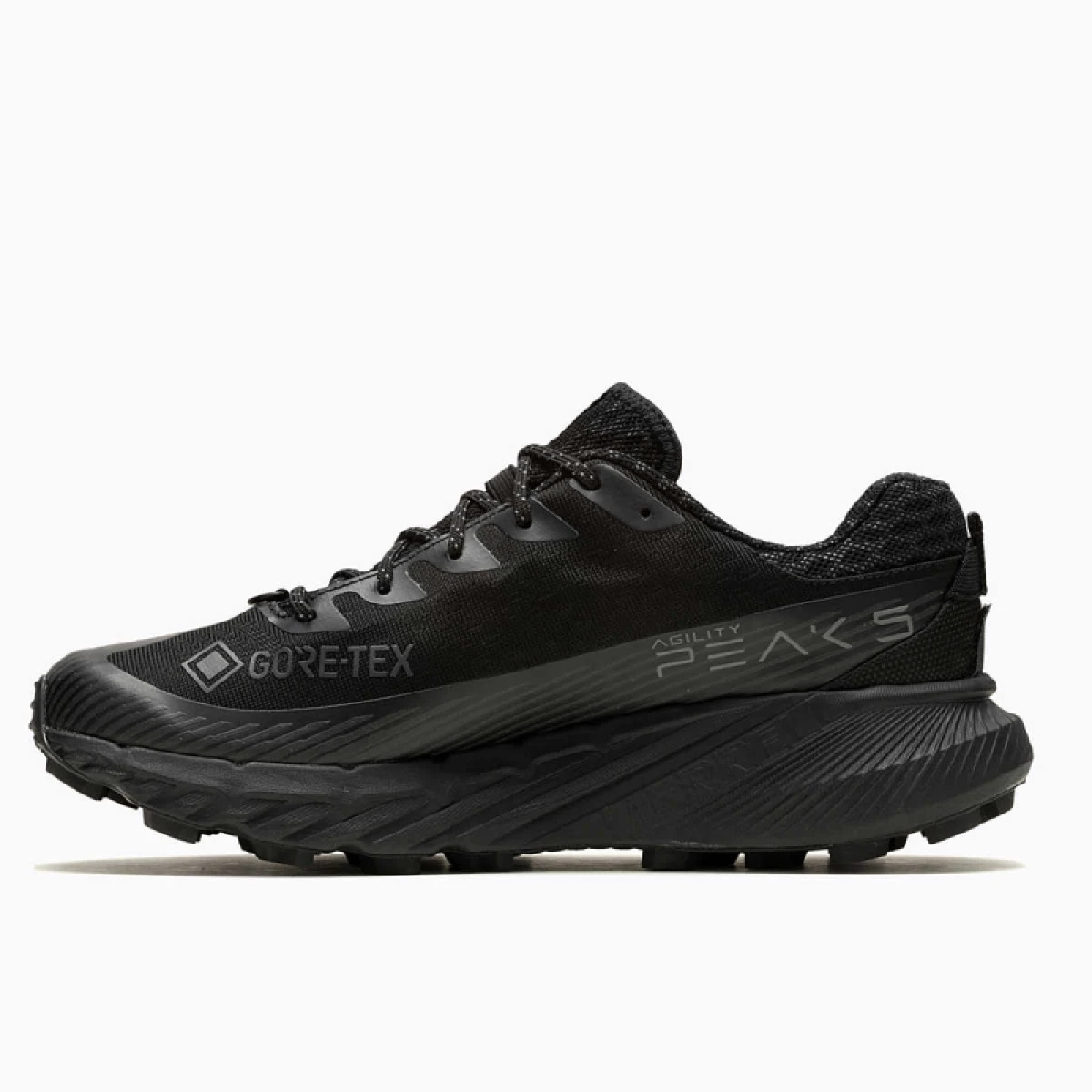 Pánska bežecká trailová obuv MERRELL Agility Peak 5 GTX black black · záber 4