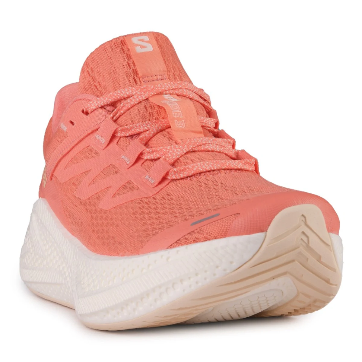 Dámska bežecká obuv SALOMON Aero Glide 3 W fusion coral vanilla ice tender peach · záber 2