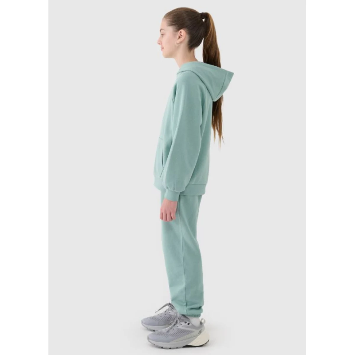Dievčenské tepláky 4F JUNIOR TROUSERS CAS F0950-47S-MINT · záber 4