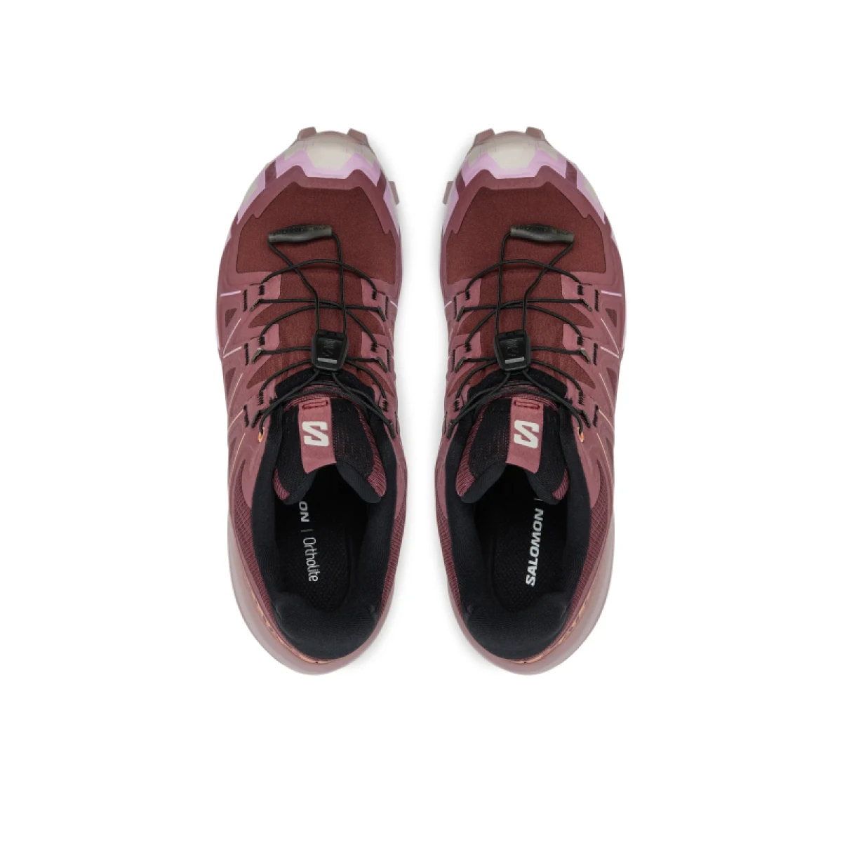 Dámska bežecká trailová obuv SALOMON Speedcross 6 catawba grape papaya deauville mauve · záber 4