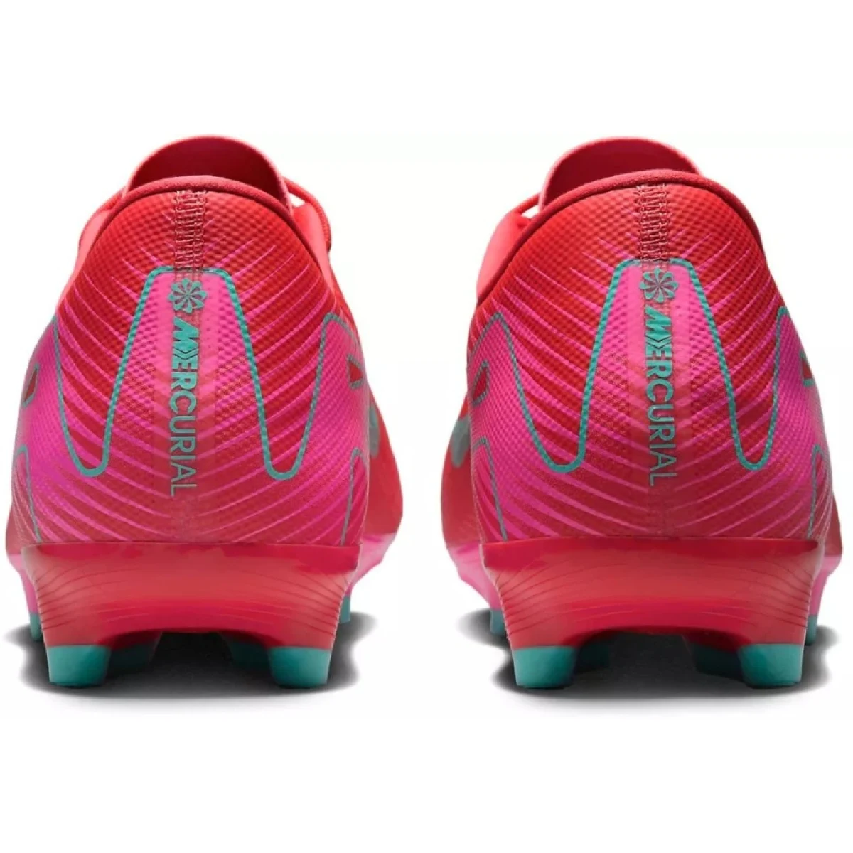 Pánske futbalové kopačky outdoorové NIKE Mercurial Vapor 16 Academy M FG ember glow aurora green · záber 5