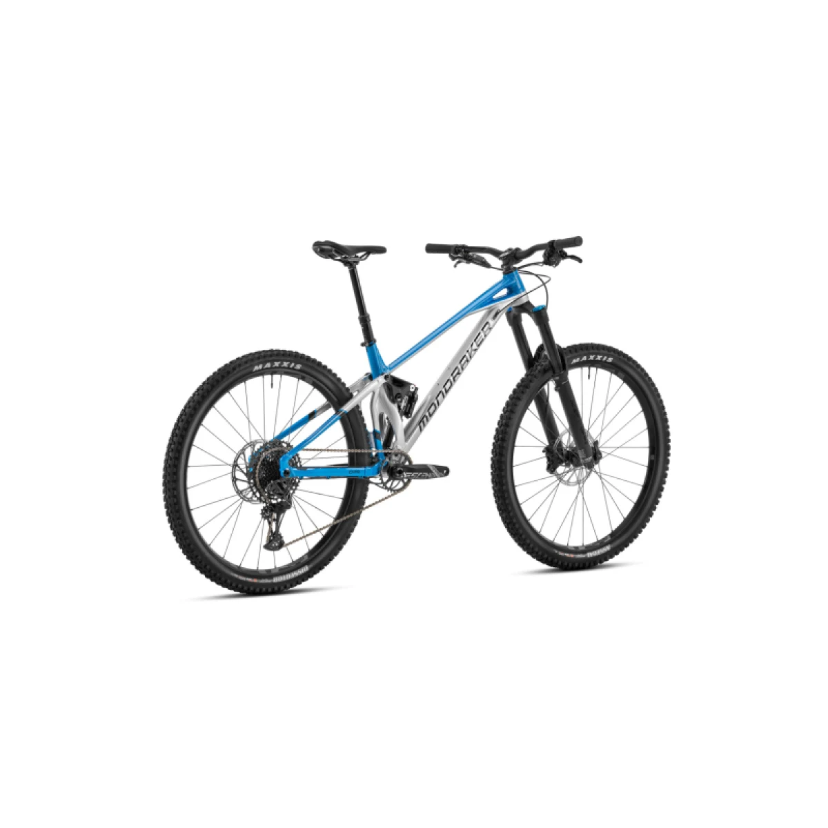 Horský bicykel MONDRAKER Superfoxy, racing silver blue marlin · záber 3
