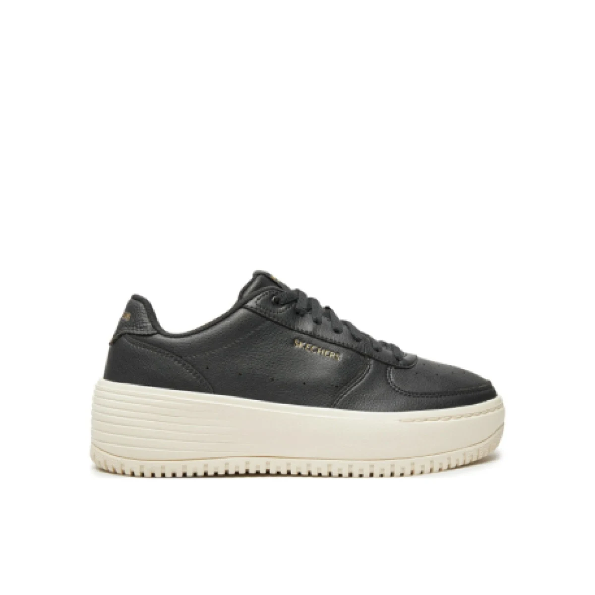 Dámska rekreačná obuv SKECHERS Grand 92 Be Lifted black gold natural · záber 1