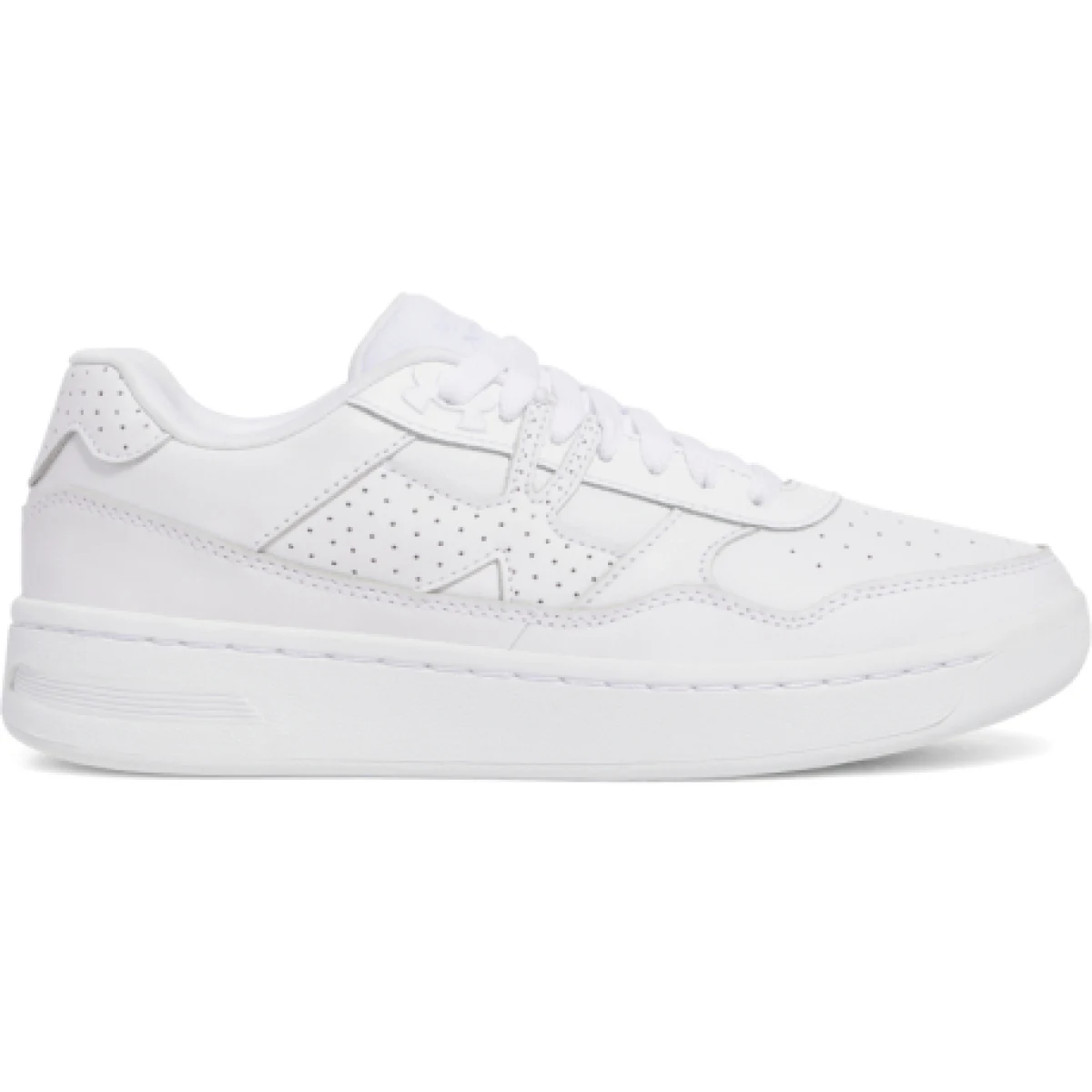 Pánska rekreačná obuv UNDER ARMOUR UA Court 96 white white white · záber 1