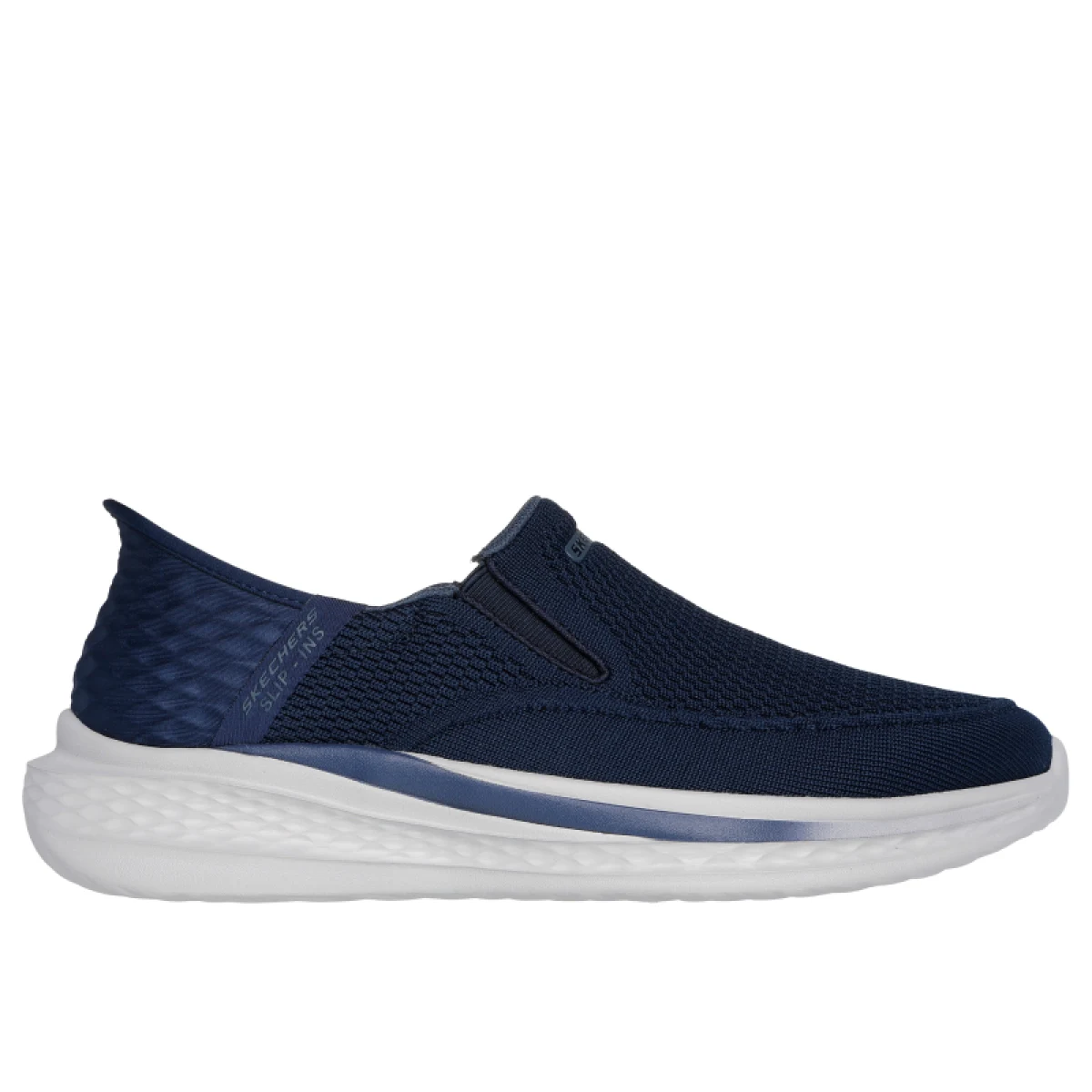 Pánska rekreačná obuv SKECHERS Slade Deacon Slip-Ins M navy white · záber 2