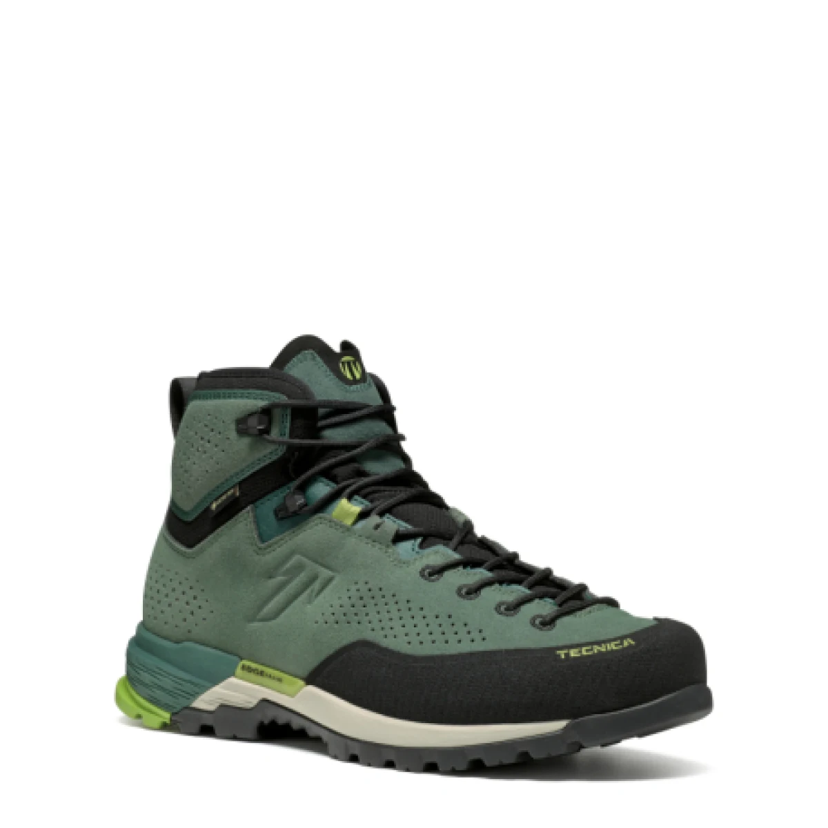 Pánska členková turistická celokožená obuv TECNICA Sulfur MID GTX Ms, green dark green · záber 1