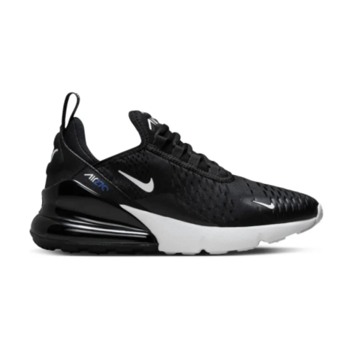 Juniorská rekreačná obuv NIKE Air Max 270 Jr black white white · záber 1