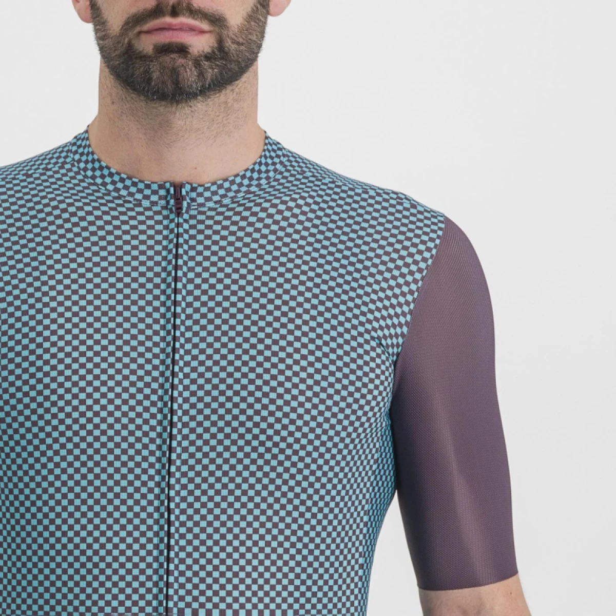 Pánsky cyklistický dres s krátkym rukávom SPORTFUL Checkmate jersey, huckleberry blue radiance · záber 5