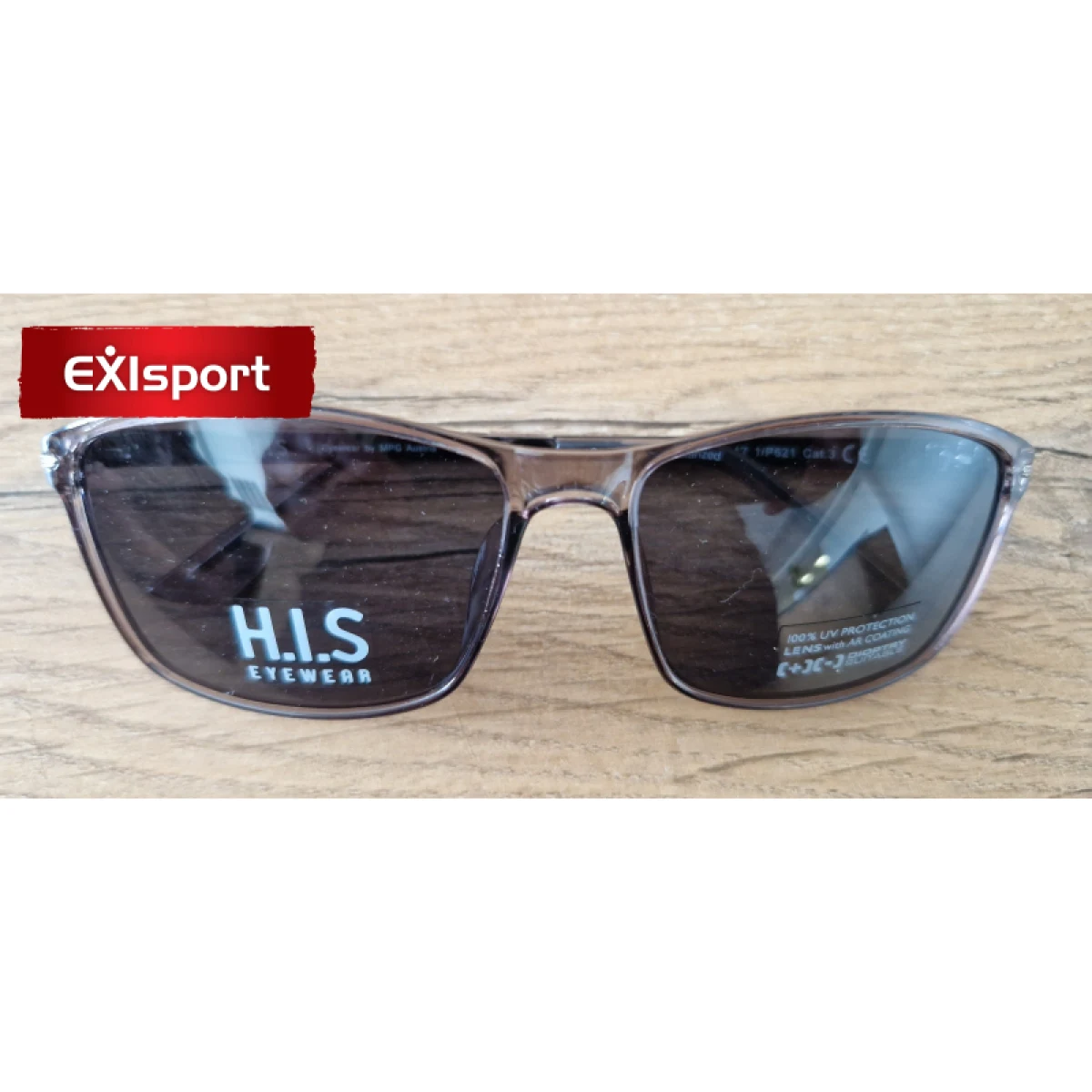 Slnečné okuliare H.I.S. POLARIZED HPS28104-2, grey, smoke POL, 58-16-137 · záber 2