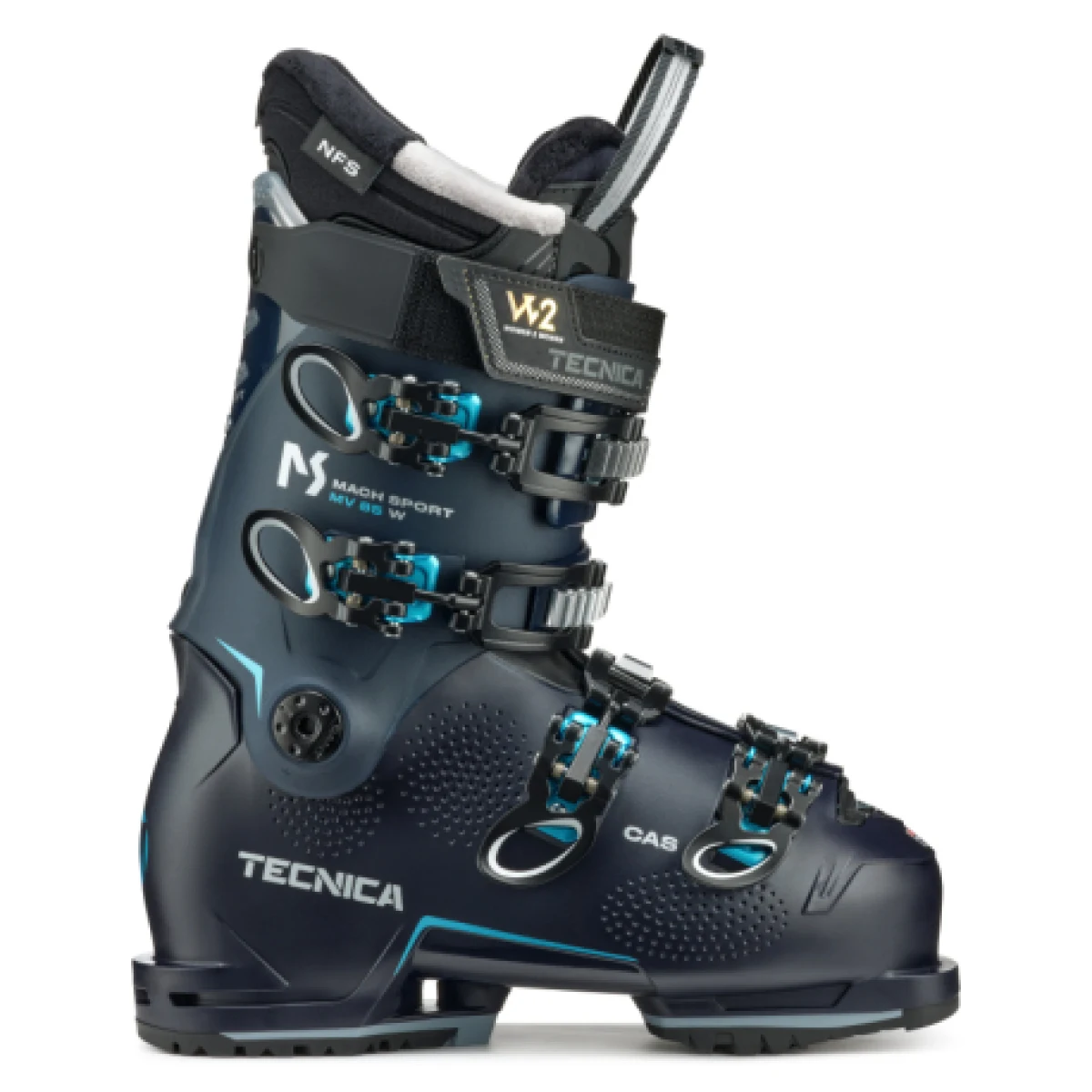 Dámske lyžiarky na zjazdovku - on piste TECNICA Mach Sport MV 85 W GW, ink blue · záber 1