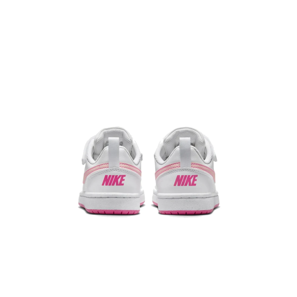 Dievčenská rekreačná obuv NIKE Court Borough Low Recraft white arctic orange pink · záber 5