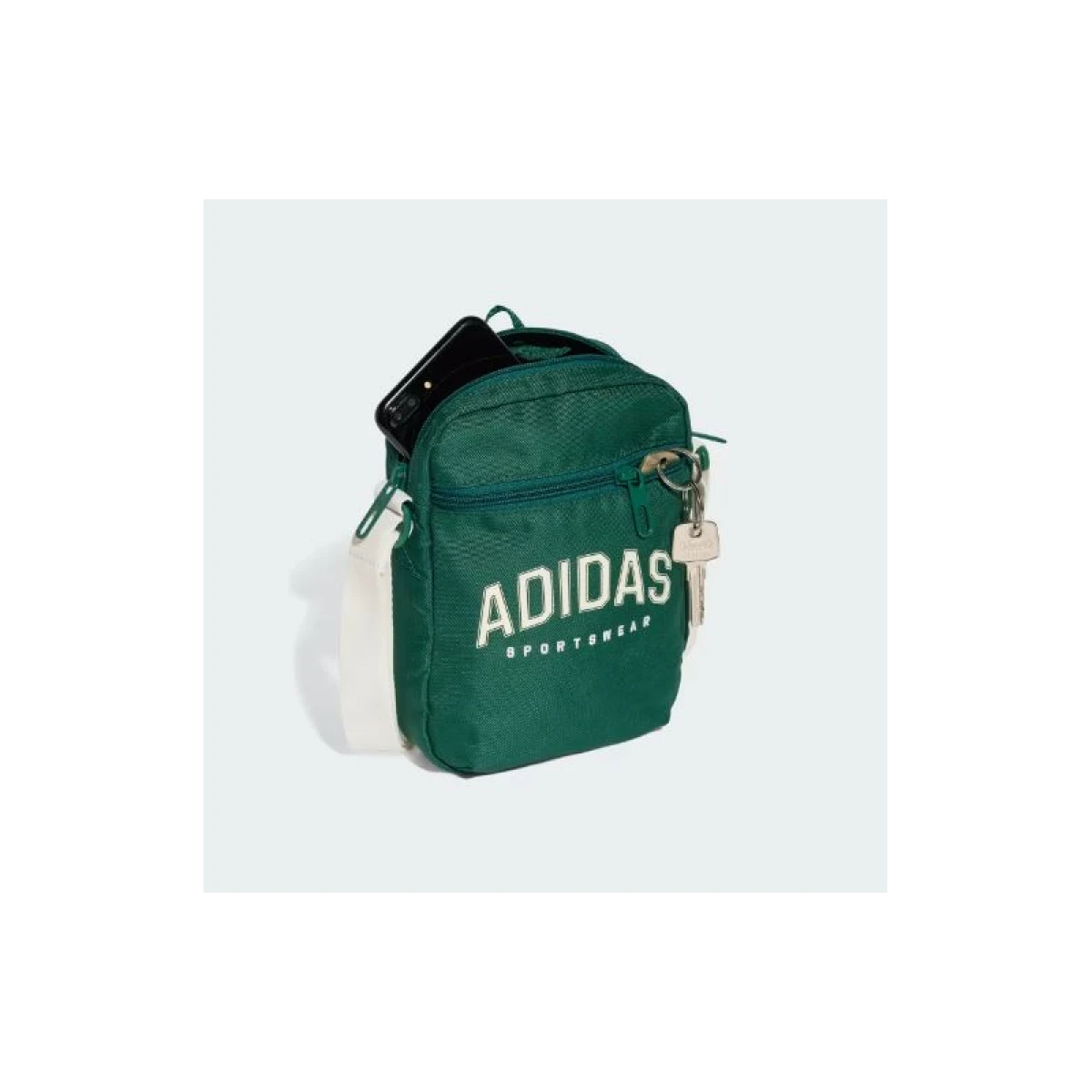 Malá taška cez rameno ADIDAS U VAR ORGANIZER CGREEN OWHITE · záber 3